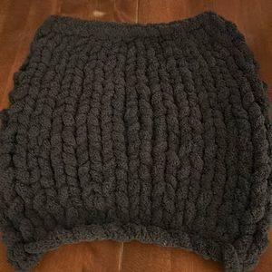 Beautiful Cozy Soft Handmade Chunky Knit Cat Blanket/ Bed